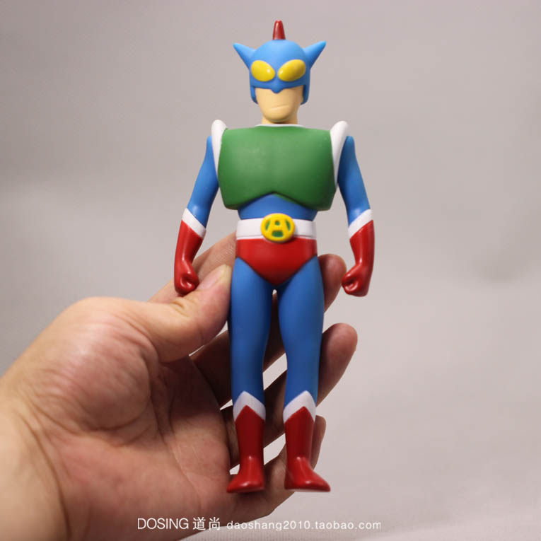 卡通幽默搞笑 小新 动感超人 手办 搪胶模型儿童玩具摆件玩偶公仔