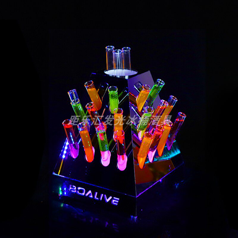 新款发光器皿创意led酒吧酒架