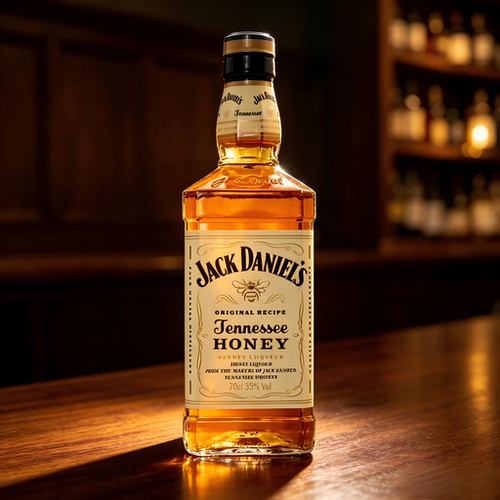比利时进口杰克丹尼蜂蜜味威士忌 Jack Daniel's鸡尾酒调酒700m