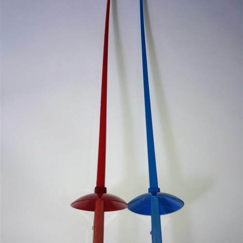 儿童击剑器材儿童训练塑料感应剑打到对方会有鸣叫声厂家促销包邮