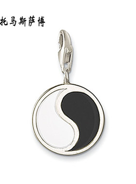 托马斯萨博纯银幸运手链百搭吊坠