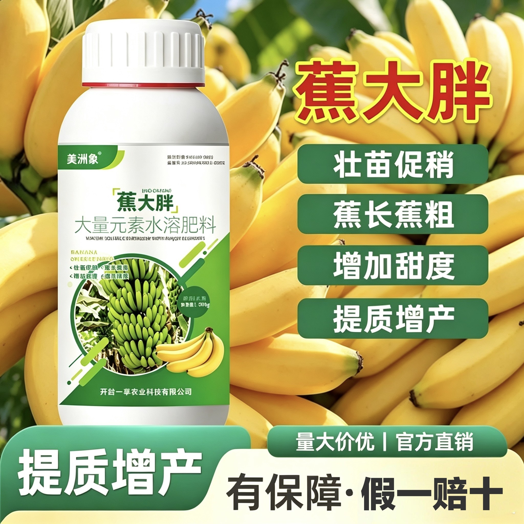 蕉大胖香蕉水溶肥增产甜壮苗