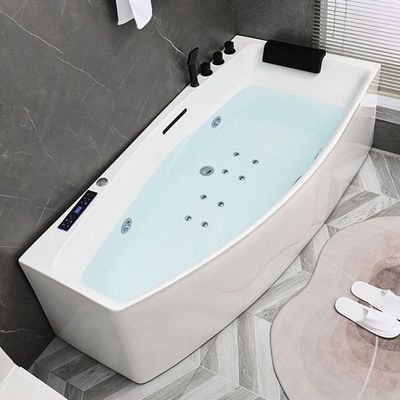 浴缸小户型家用成人亚克力异形转角冲浪按摩恒温加热单人一体浴盆