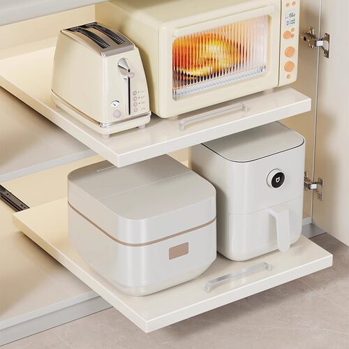 厨房多功能置物架微波炉下水槽