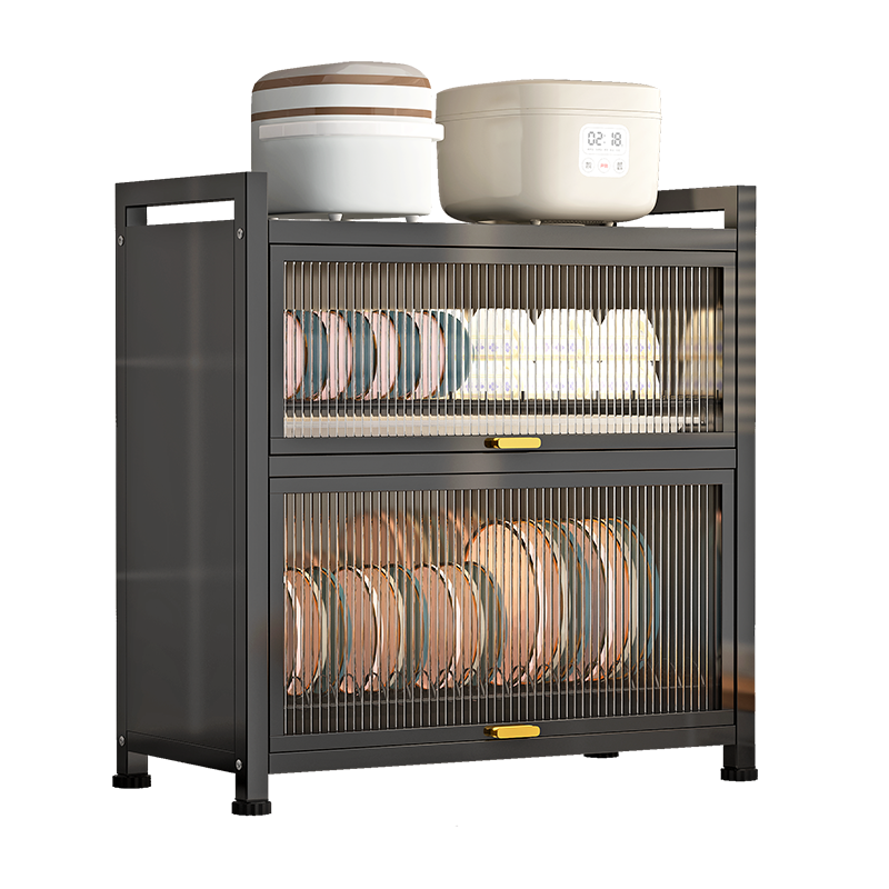 厨房多功能置物架子多层台置式碗盘沥水架碗架家用碗柜碗筷收纳盒