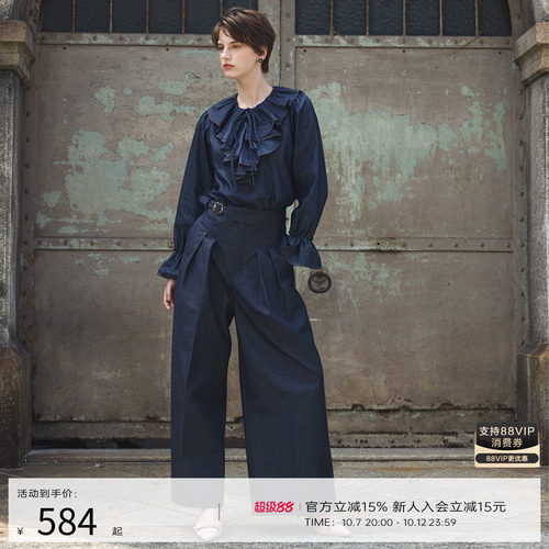 RANDA 26早秋新款蝴蝶结甜美细跟不累脚休闲穆勒鞋女 PD38123