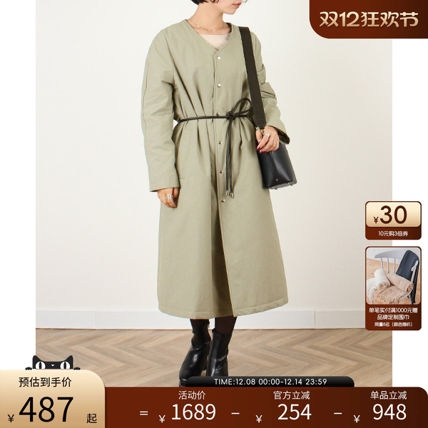 RANDA日系时尚修身棉袄