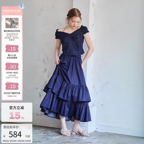 RANDA 26夏季新款蝴蝶结舒适时尚露趾平跟休闲拖鞋凉鞋女 PR37259
