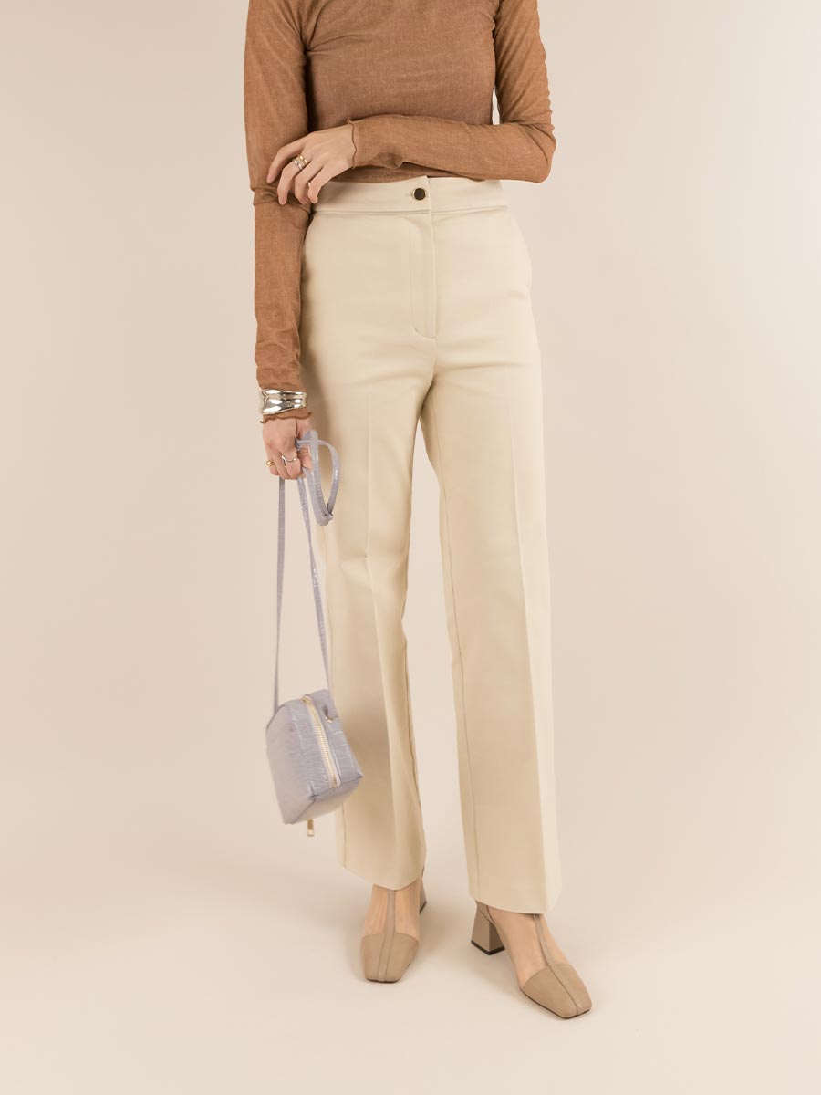 RANDA日系高腰通勤长裤