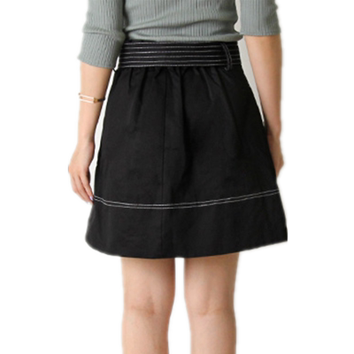 RANDA腰带线条短裙通勤