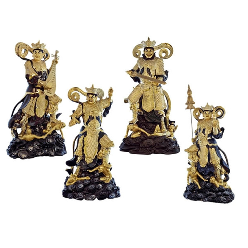 四大天王树脂佛像多闻天王持国天王增长天王广目天王神像摆件