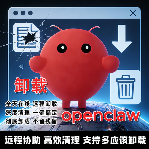 OpenClaw小龙虾远程卸载彻底删除无残留安全深度清理专业移除服务
