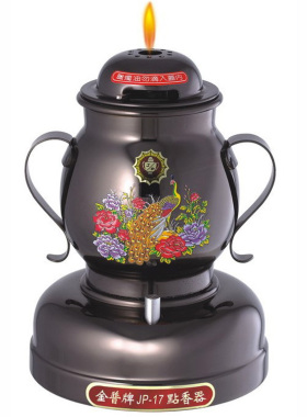 点香器台湾金普佛堂金属打火机
