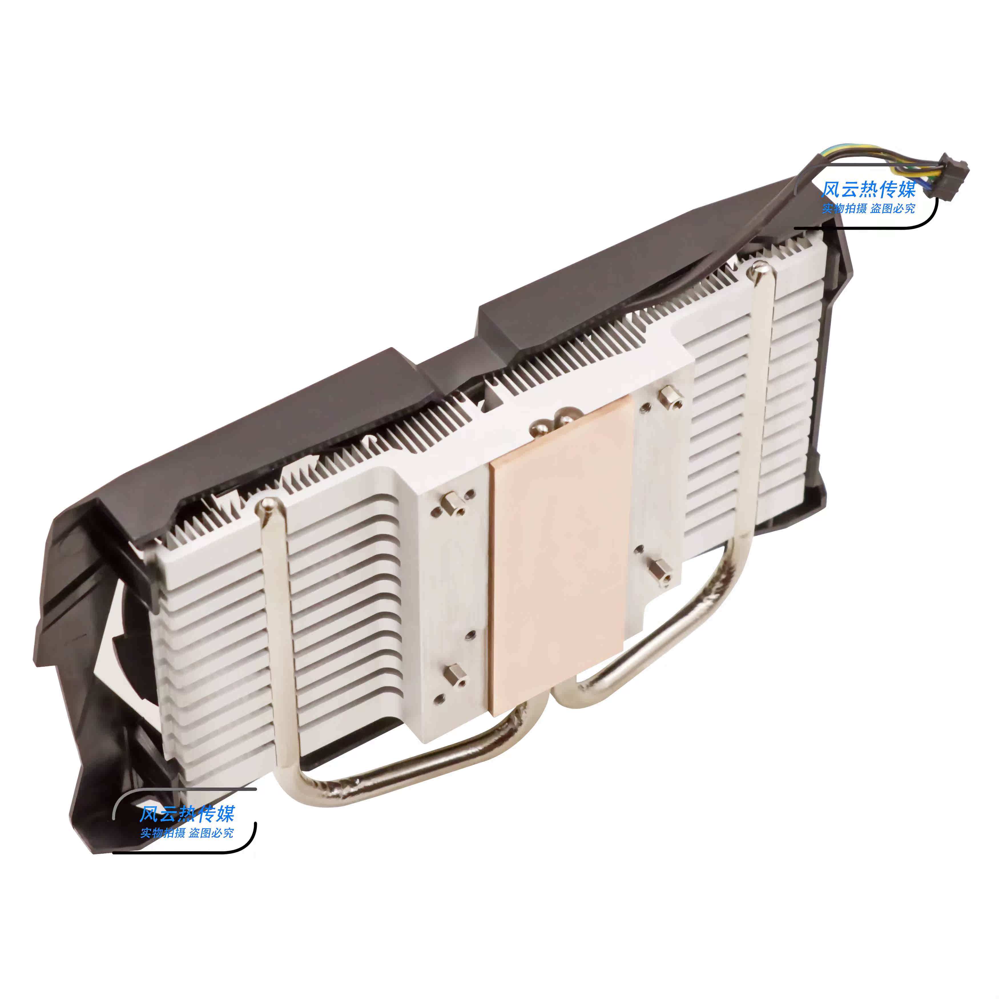 RX480/470/560 GTX1060/970/760/670/660Ti显卡散热器 铜底双风扇|ruв категории компьютерное оборудование/дисплей/Компьютерная периферия, радиатор/вентилятор - от Buy2taobao.com для оказания профессиональной услуги покупки агента Taobao