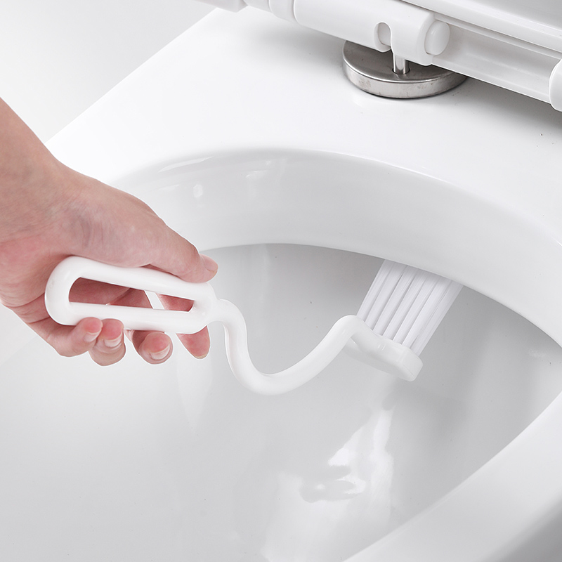 马桶刷无死角蹲便器缝隙清洁神器