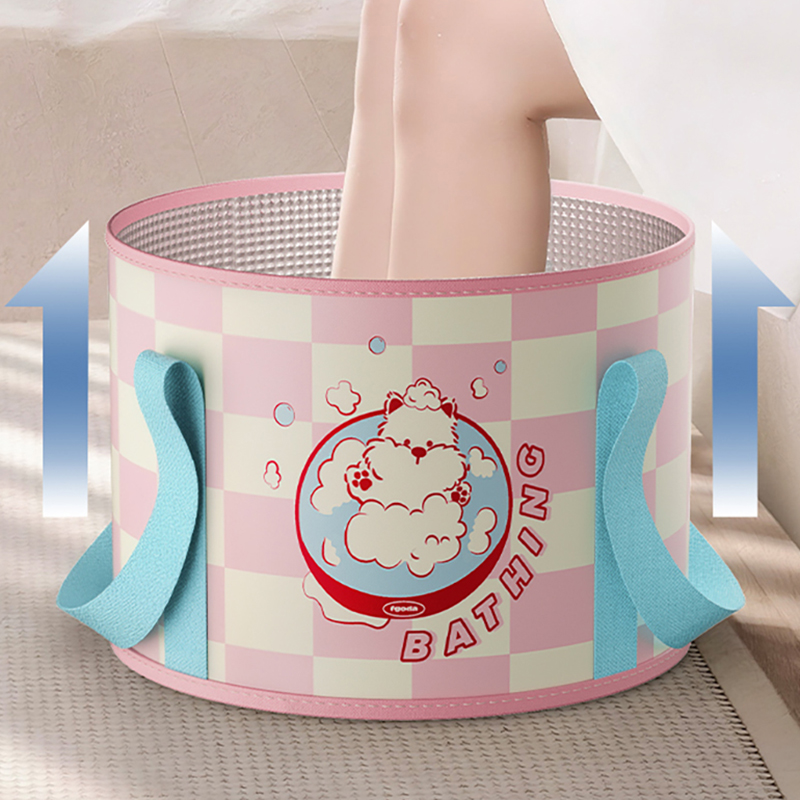 泡脚桶家用折叠便携式养生足浴盆