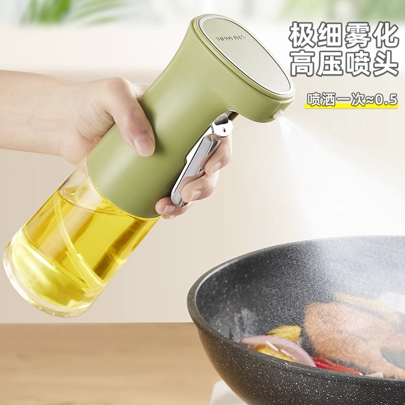 喷油壶家用空气炸锅油瓶玻璃厨房喷雾化雾状神器食用油橄榄油喷壶