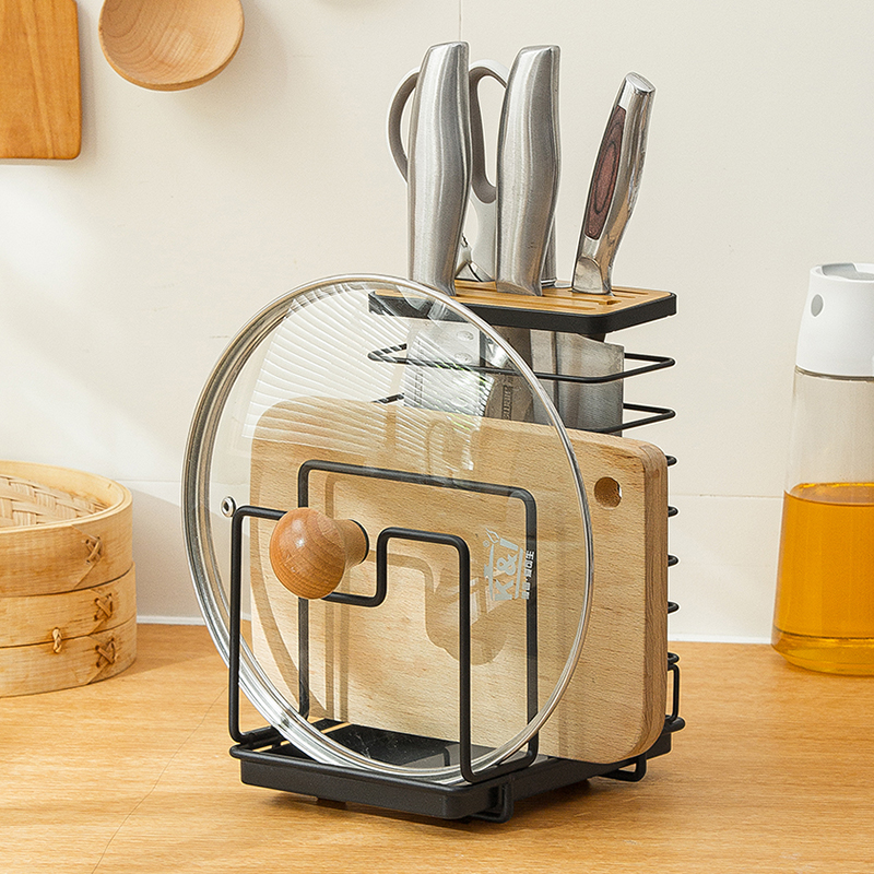 刀架置物架菜板放置架锅盖案板架