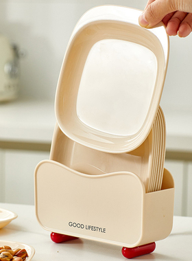 吐骨碟塑料食品级家用餐桌面桌上垃圾收纳吐骨头渣盘碟菜碟小盘子