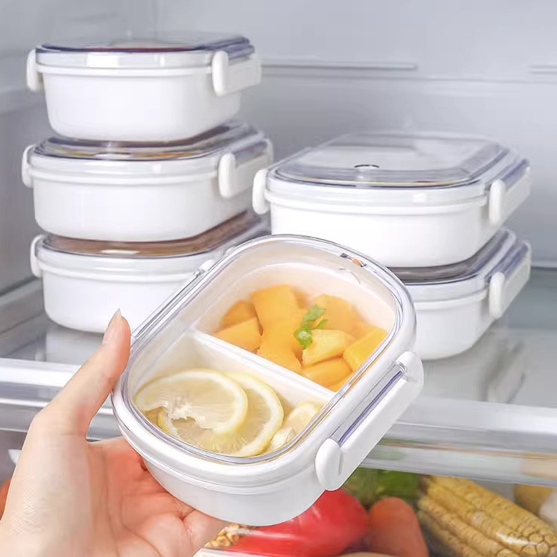 日本水果盒便携式小学生食品级保鲜便当盒上班族饭盒儿童外带分格-封面