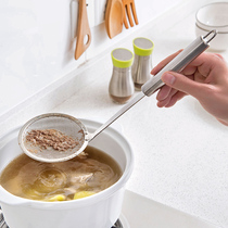 Kitchen household ultra-fine oil strainer small mesh strainer stainless steel strainer juice soymilk fried strainer