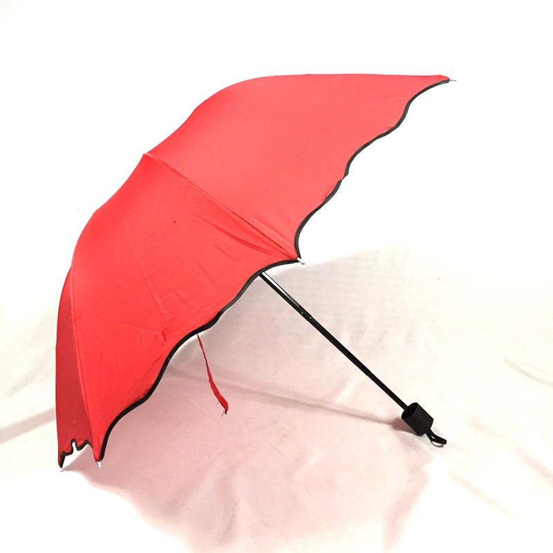 结婚荷叶边红伞 婚礼折叠新娘伞 三折大红色出嫁雨伞婚庆用品包邮|ruв категории начало ежедневно, зонтик/дождь/дождь/водостойкость, зонтик - от Buy2taobao.com для оказания профессиональной услуги покупки агента Taobao