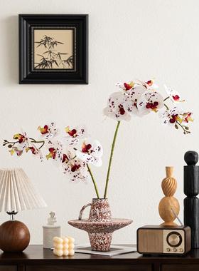 侘寂风复古花瓶酒店民宿干花真花高级感摆件客厅中古风小众摆设