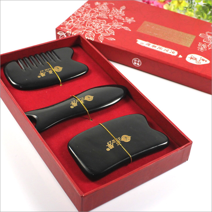 點犀水牛角加厚女朋友居家刮痧板