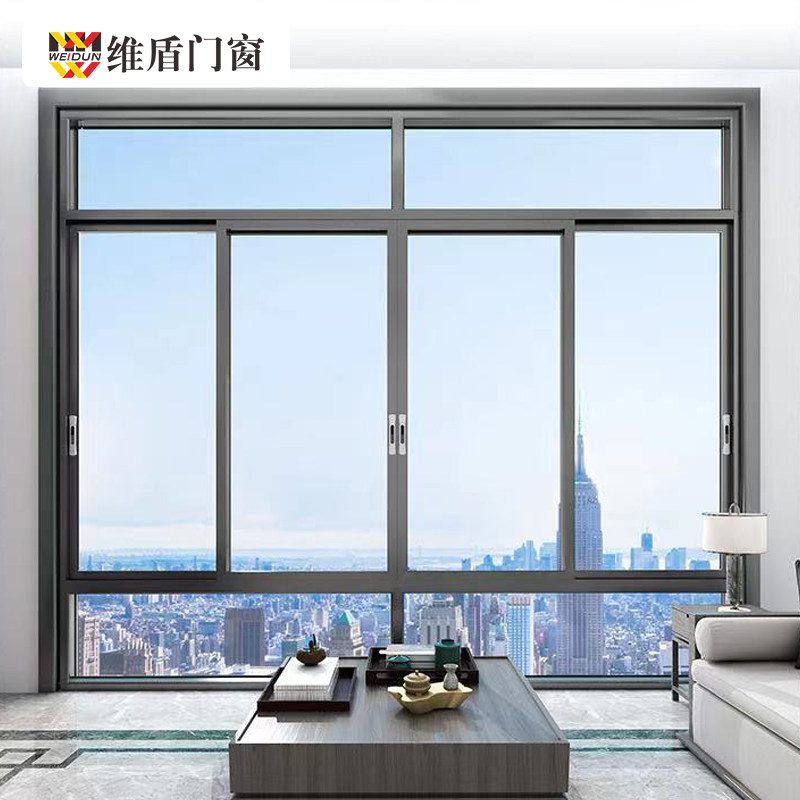 维盾120断桥铝推拉窗平移窗上海封阳台铝合金窗定做隔音窗落地窗