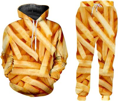 跨境新款春秋连帽卫衣套装 情侣款 egly印花潮流百搭休闲娱乐卫衣