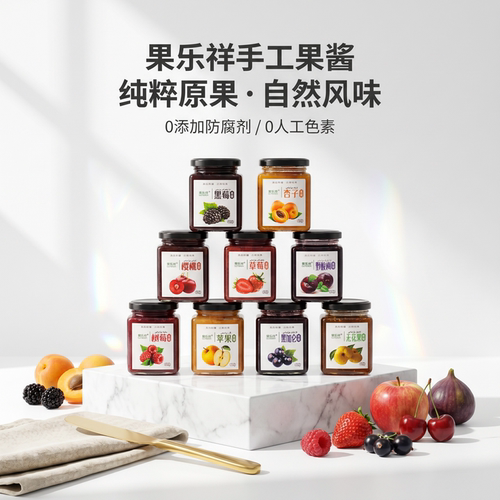 新疆伊犁果乐祥多口味果酱包邮