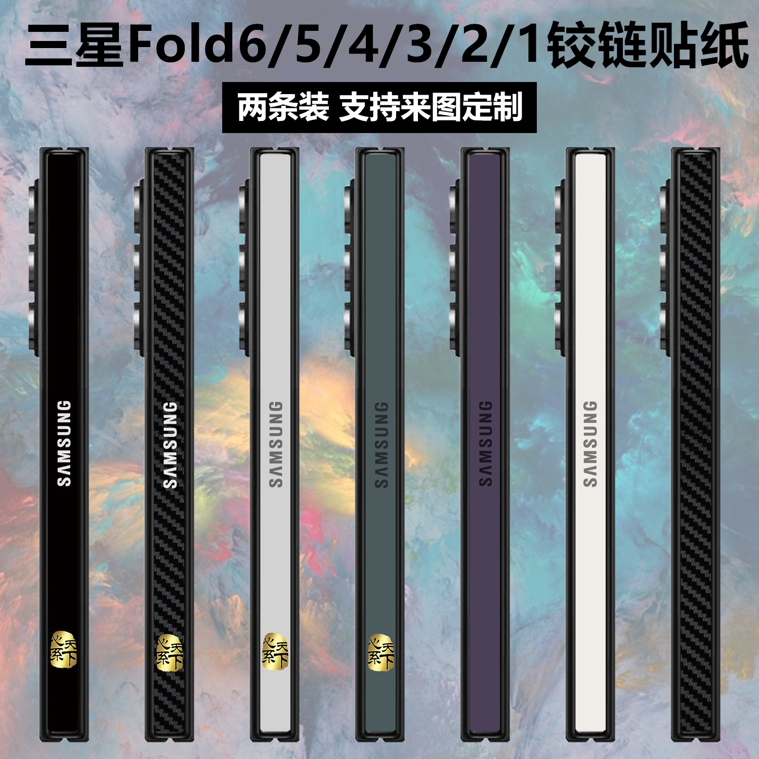 三星fold7/6/5/4/3中轴铰链贴纸
