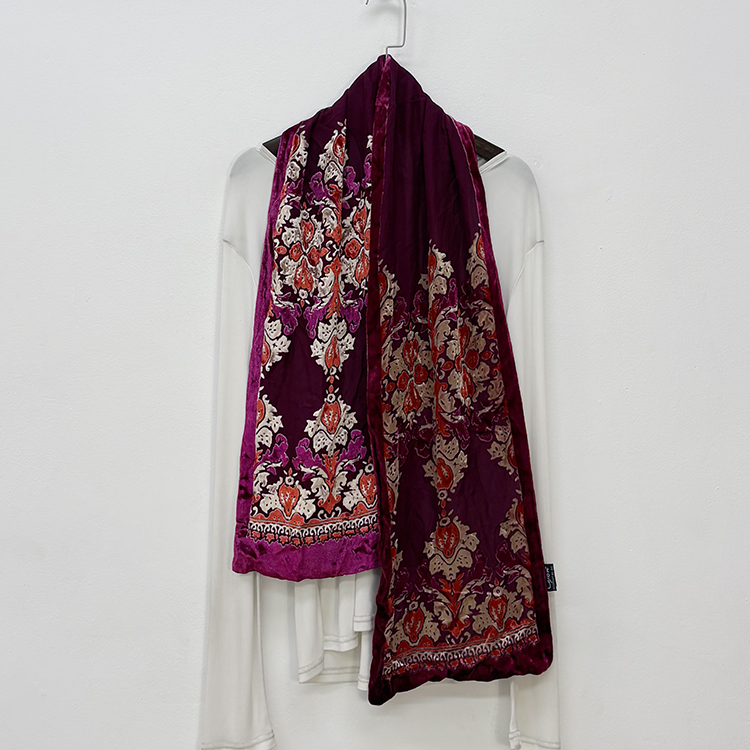 多色入 2件包邮 真丝丝绒丝巾围巾合集 桑蚕丝披肩女秋冬A-3