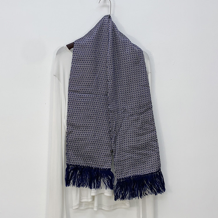 2件包邮 多色入 外贸男士真丝毛呢双层流苏长丝巾 搭配围巾秋冬