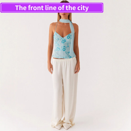 EmbroideredWomen'sFittedBodysu