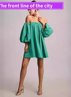 Embroidered Women's Fitted Bodysuit Sexy Stra春夏时尚一字领