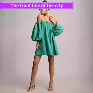 Fitted Bodysuit Sexy 一字领 Embroidered Stra春夏时尚 Women