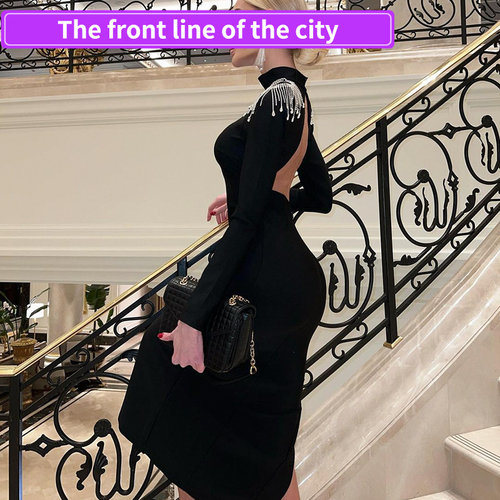 Laceslimfitsexyhiphuggingdress
