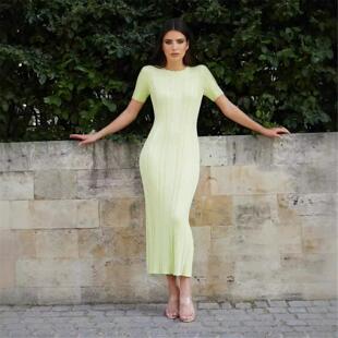 Sexy fashionable sleeveless camisole dress兔绒包芯纱显瘦短袖