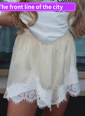 Embroidered Women's Fitted Bodysuit Sexy Stra秋季蕾丝花边阔