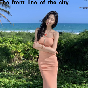 slim hugging fit hip dressins风一字领吊带露背易梦 sexy Lace