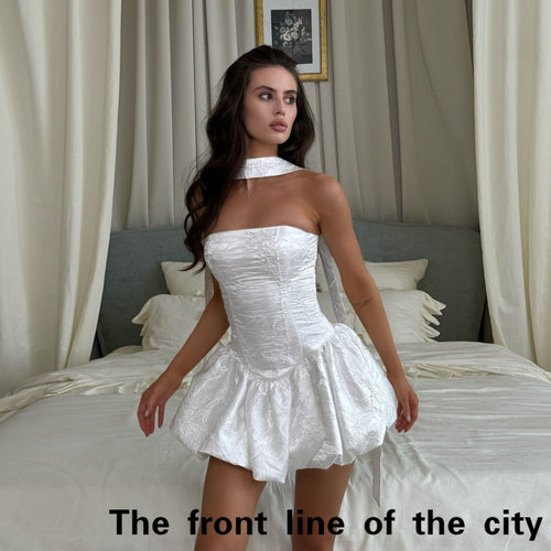Strappysatinsexybodycondress式
