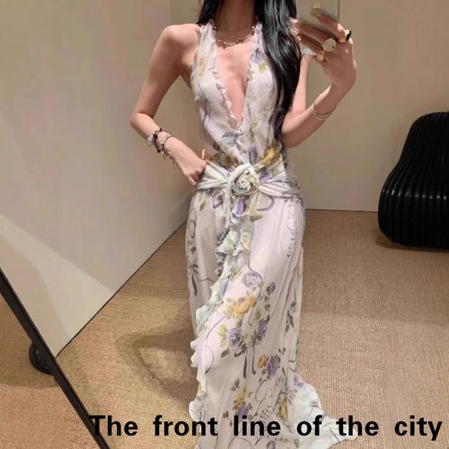 Sexylacevacationfloralprintlon