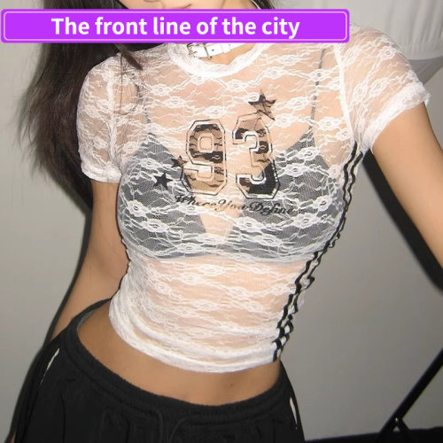 PrintedV-neckstraplessoff-shou