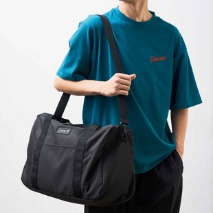 樱子日本购 Coleman时尚轻便大容量旅行包 行李包波士顿包斜挎包