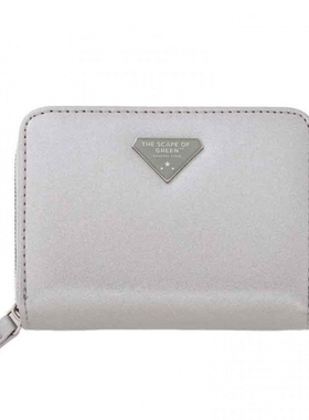 樱子日本购宝岛社限定THE SCAPE OF GREEN银色多功能卡包钱包男女