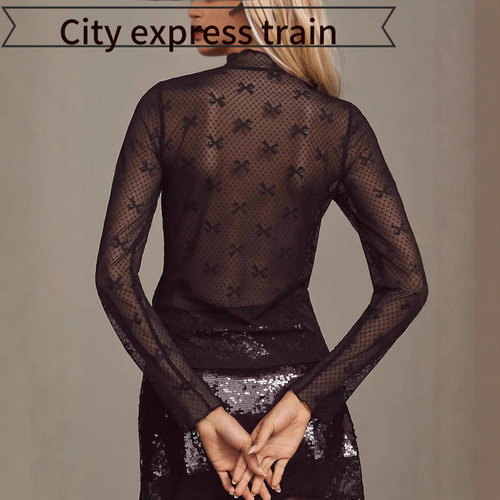 Printedlinencasualdressshirtca
