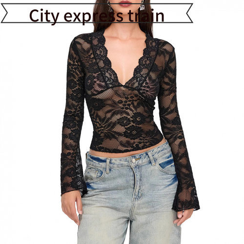 Printedlinencasualdressshirtca