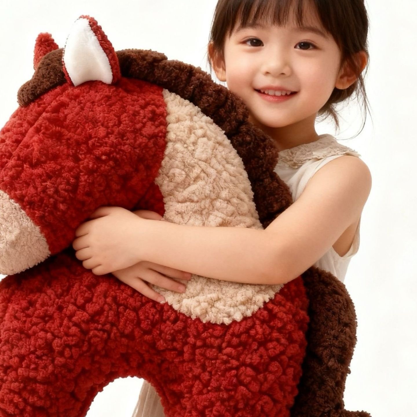 创意马年抱枕异形毛绒玩偶沙发客厅春节装饰摆件新年车载靠枕礼物,玩具/童车/益智/积木/模型,毛绒/玩偶/公仔/布艺类玩具,淘宝优惠券,粉丝福利购,淘宝优惠卷