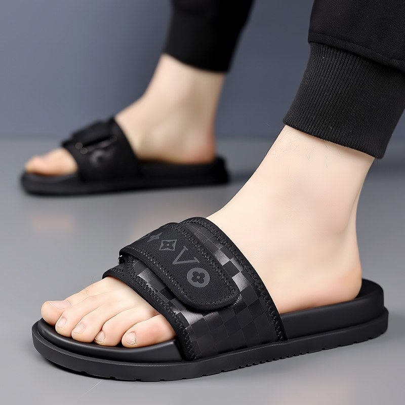 【商场同款】男士拖鞋2026新款夏季外穿软底防滑沙滩鞋百搭高端潮